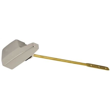 Proplus Side Mount Tank Lever W/ Brass Arm for Eljer, Chrome Handle 191076